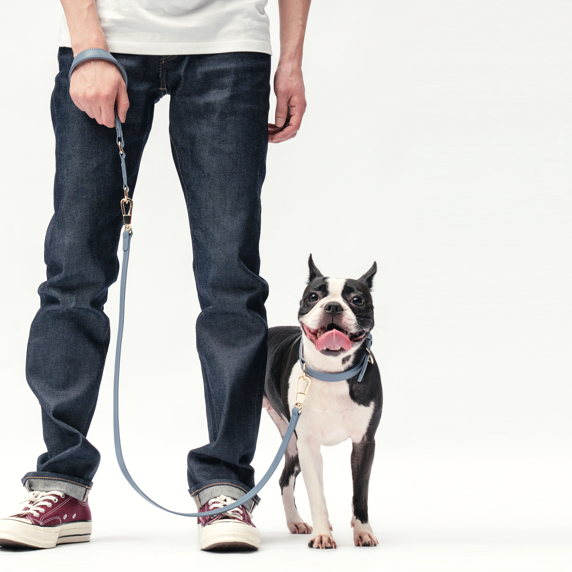 Leash - Stone Blue - BOBO & NANA