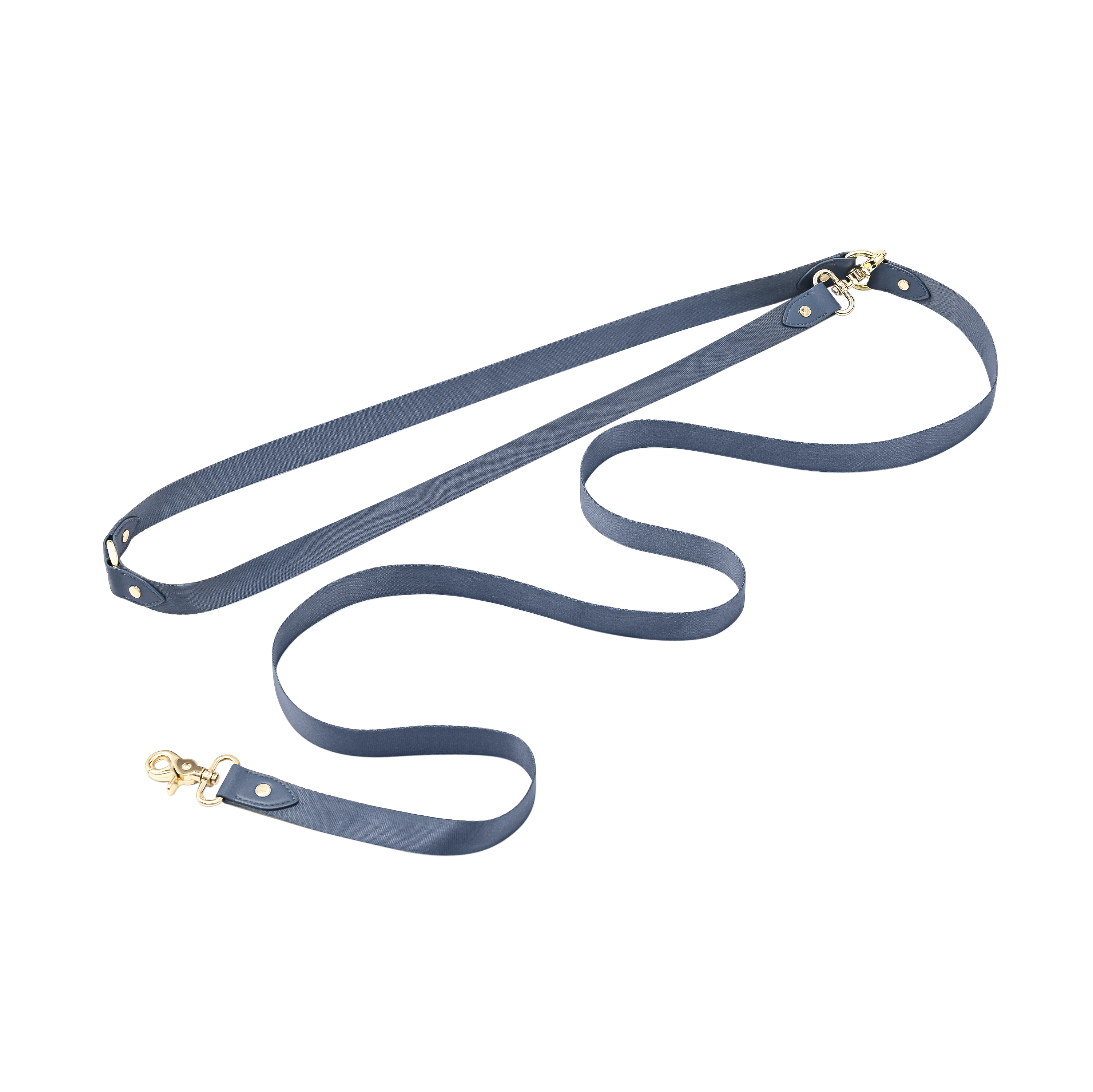 Crossbody Leash - Stone Blue