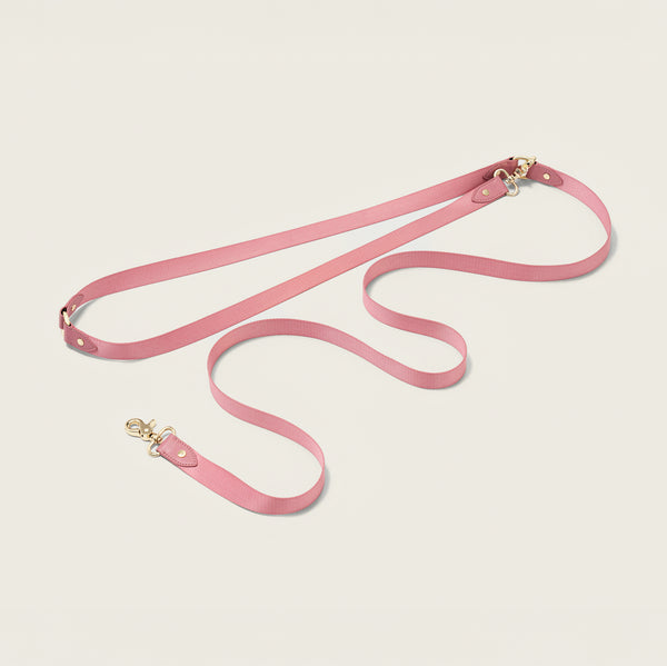 Crossbody Leash-Baby Pink