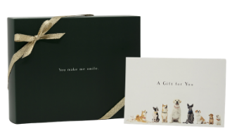Gift Box with Ribbon and Personal Message